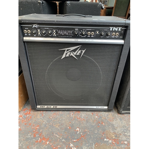 709 - A Peavey TNT115BW bass guitar amplifier