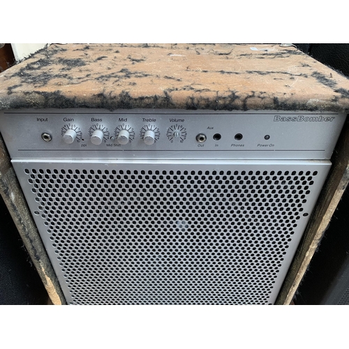 710 - A Carlsbro Bass Bomber bass guitar amplifier