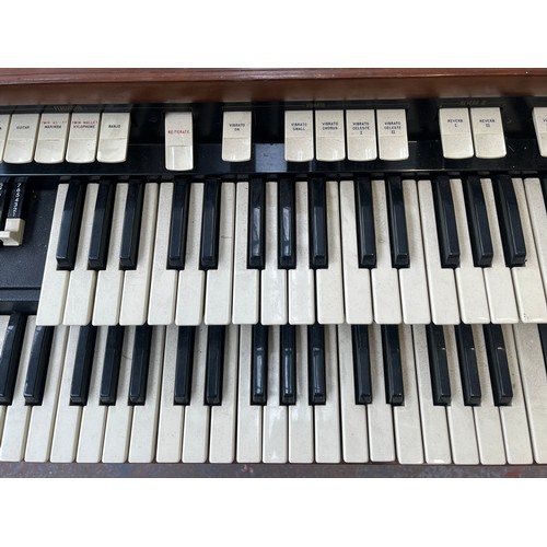 688 - A Hammond organ with Leslie speaker connecter