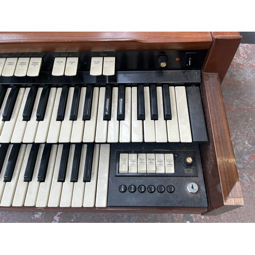 688 - A Hammond organ with Leslie speaker connecter