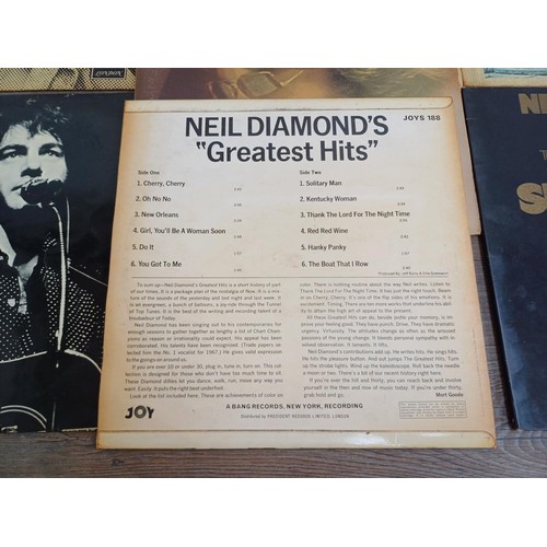 613 - Ten Neil Diamond LP vinyl records to include 'Greatest Hits' (JOYS188), 'Serenade', 'Tap Root Manusc... 