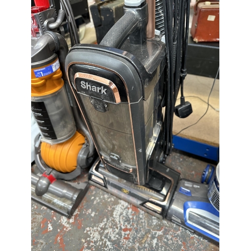 766 - Two Shark Lift-Away upright bagless vacuum cleaners