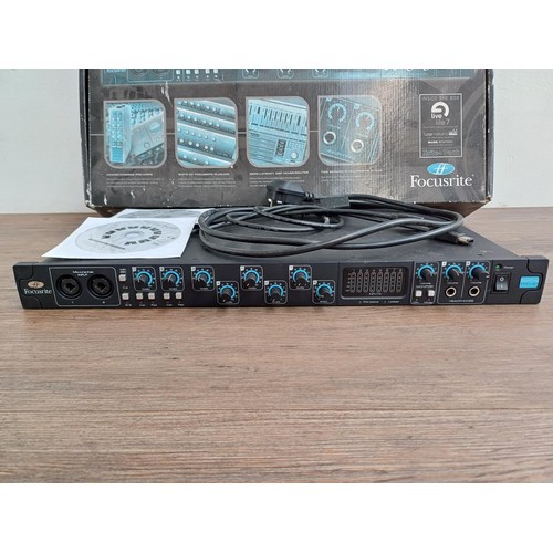 667 - A boxed Focusrite Saffire Pro 40 eight channel Firewire audio interface