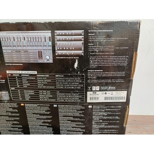 667 - A boxed Focusrite Saffire Pro 40 eight channel Firewire audio interface