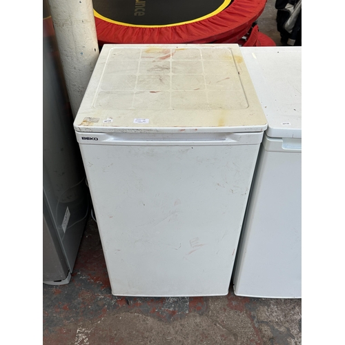 717 - A Beko 50cm under counter fridge