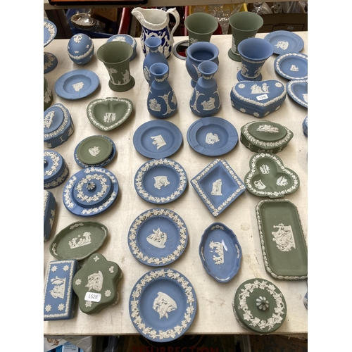 306 - A collection of Wedgwood Jasperware