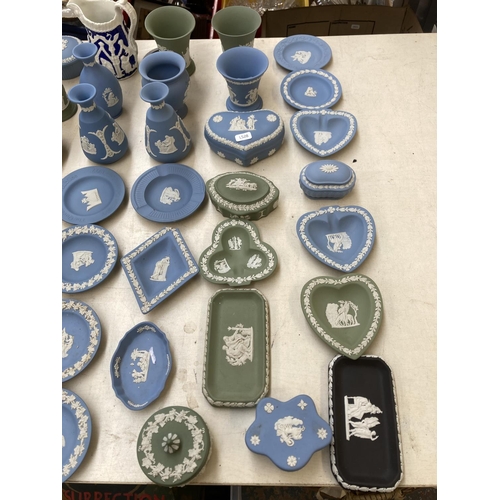 306 - A collection of Wedgwood Jasperware