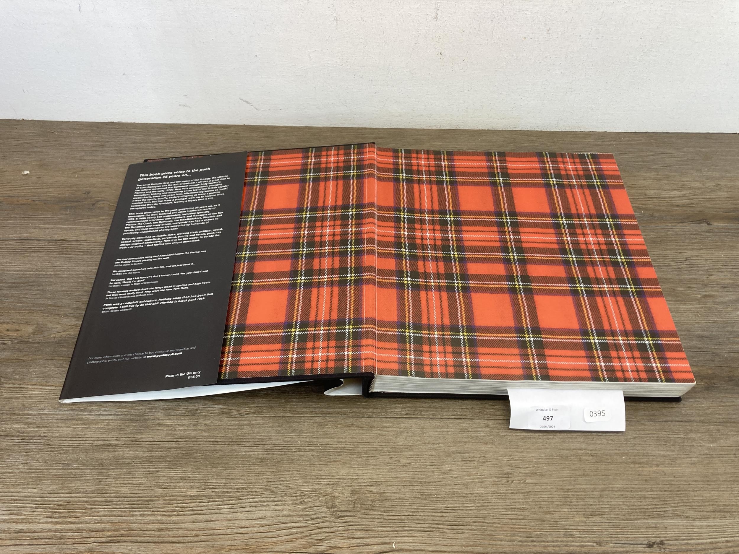 A Punk. A Life Apart hardback book by Stephen Colegrave & Chris Sullivan