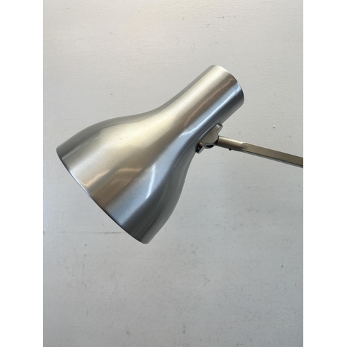 500 - A contemporary Anglepoise Type 75 brushed steel articulated desk lamp