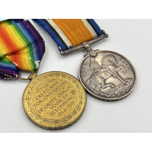 2029 - Three WWI South African items presented to 5588 Pte. W. T. Chrisholm 6th S.A.I., one medal pair and ... 