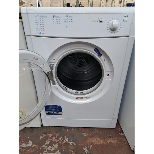 721 - An Indesit IDV75 7kg B Class 60cm tumble dryer