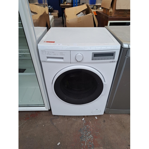 728 - A CDA CI860 freestanding condensing 8+6kg 1400rpm 60cm washer dryer