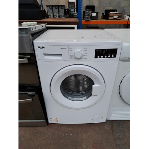 731 - A Bush WMSAE812EW 60cm washing machine