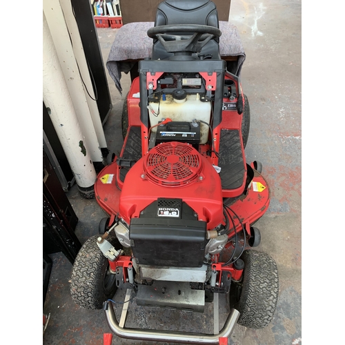 815 - A Honda ride on lawn mower