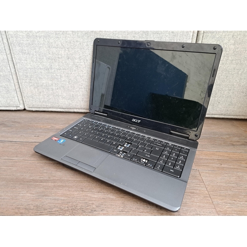 839 - Five laptops to include Advent 9617, Acer Aspire 5532, Lenovo G50-30 etc. together with two Dell des... 