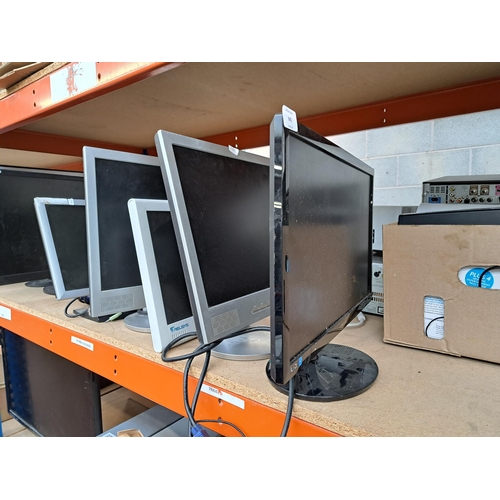 845 - Five monitors to include Samsung S20B300N 20