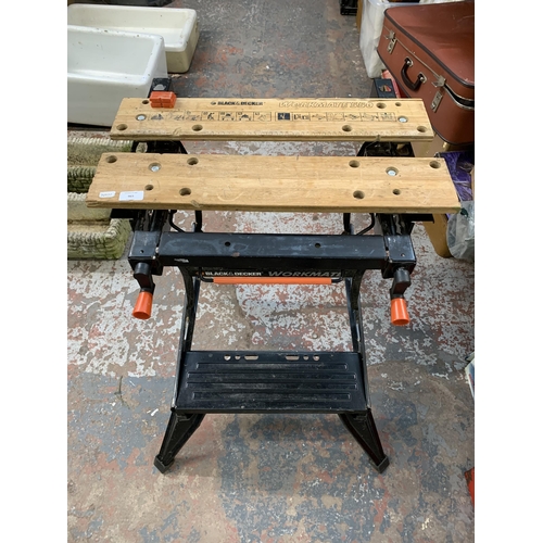 965 - A Black & Decker Workmate 550 workbench