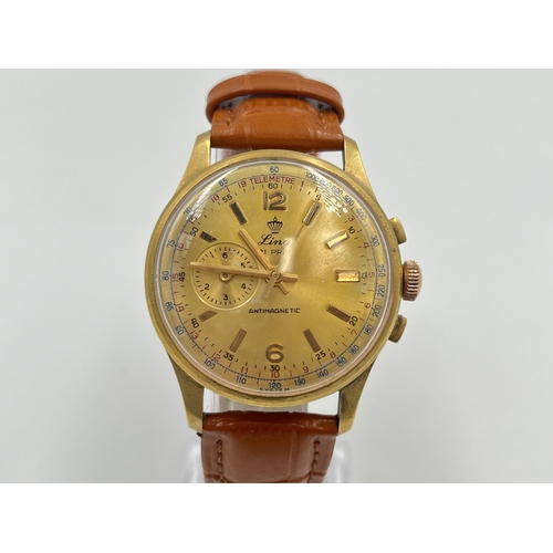 2282 - A 1960s Ling 21 Prix Antimagnetic mechanical men's wristwatch