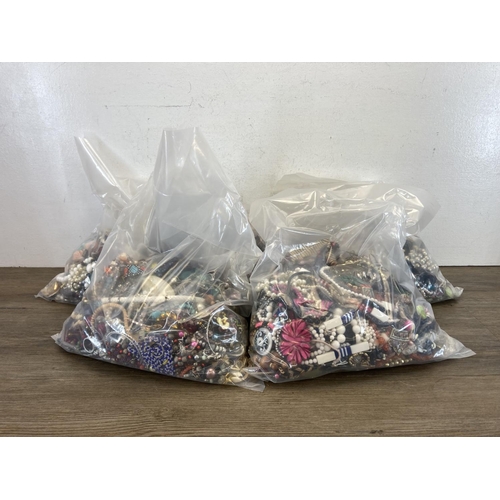 506 - Approx. 15kg of assorted costume jewellery