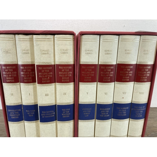 530 - Volumes I-VIII The History of the Decline and Fall of the Roman Empire Folio Society hardback books