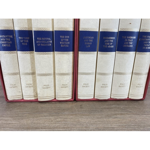 530 - Volumes I-VIII The History of the Decline and Fall of the Roman Empire Folio Society hardback books