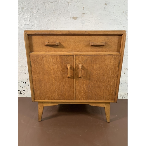 249 - A mid 20th century G Plan Brandon oak sideboard - approx. 85cm high x 76cm wide x 45cm deep