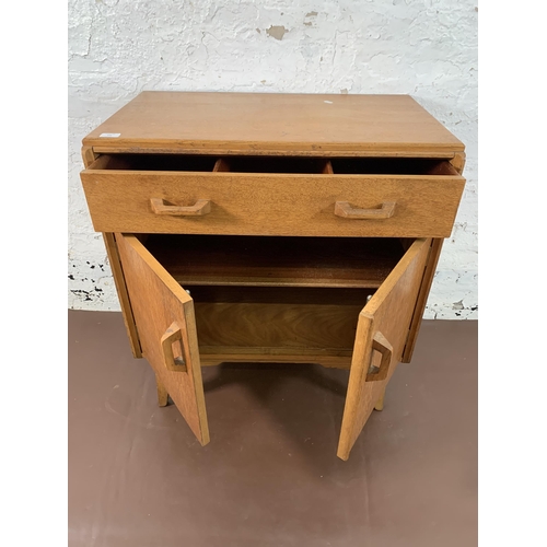 249 - A mid 20th century G Plan Brandon oak sideboard - approx. 85cm high x 76cm wide x 45cm deep