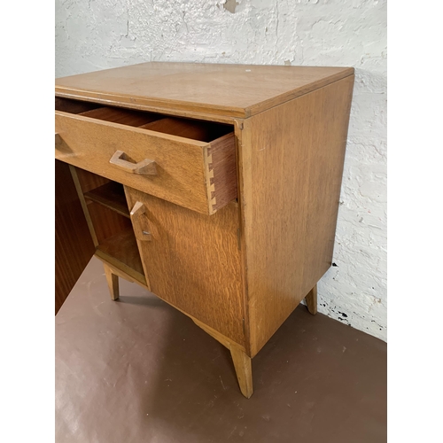 249 - A mid 20th century G Plan Brandon oak sideboard - approx. 85cm high x 76cm wide x 45cm deep