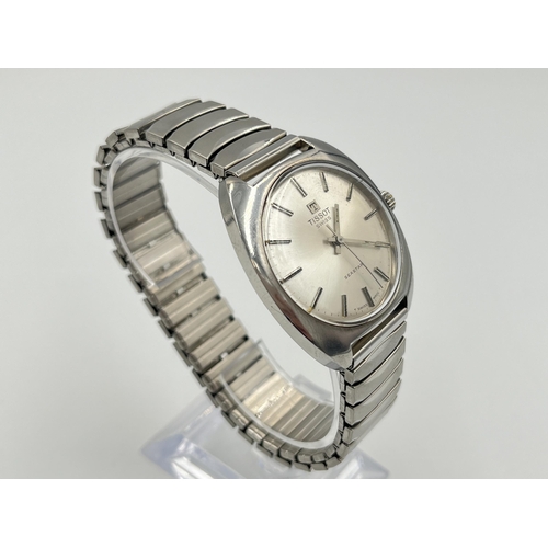 2285 - A mid 20th century Tissot Seastar cal. 781-1 mechanical 'C' shape 37mm men's wristwatch - ref. 41-42... 