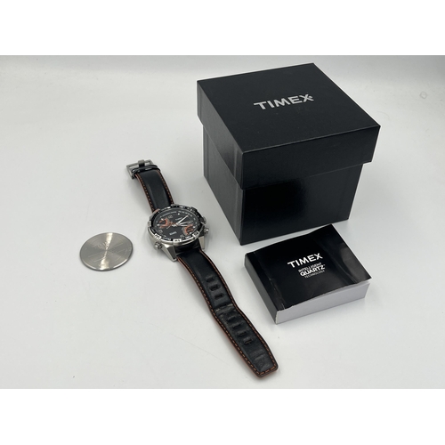 2290 - A boxed Timex W273-EU1 Intelligent quartz 44mm men's wristwatch