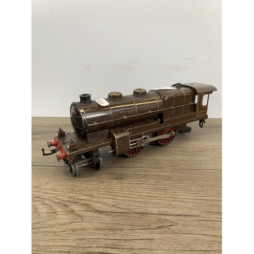 478 - A vintage Hornby O gauge 4-4-2 tinplate clockwork locomotive