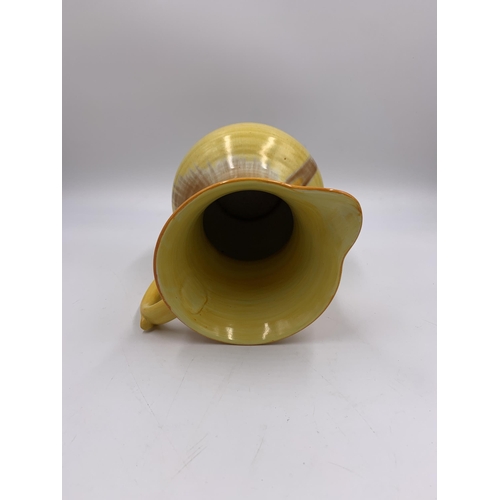 305 - An Art Deco Shelley Harmony dripware jug - approx. 19cm high