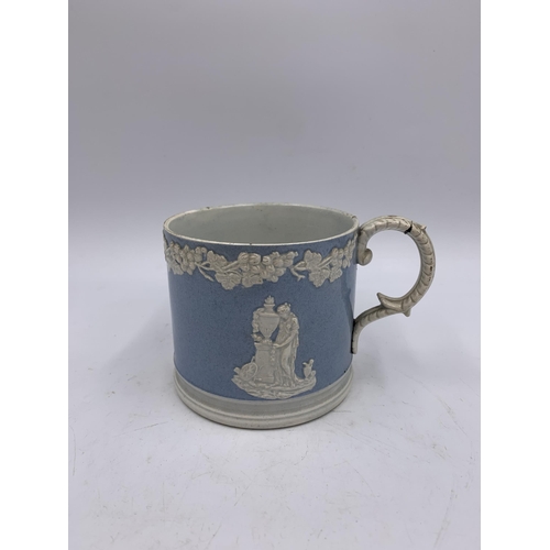 342 - Four 19th century ceramic mugs