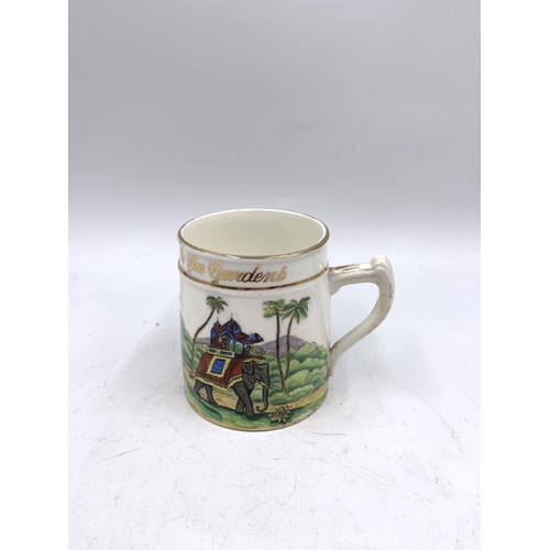 342 - Four 19th century ceramic mugs