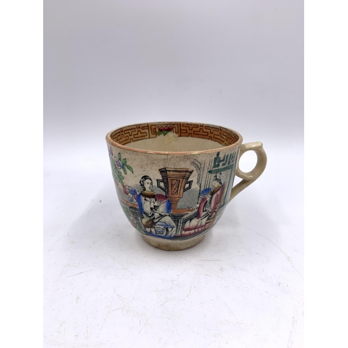 342 - Four 19th century ceramic mugs