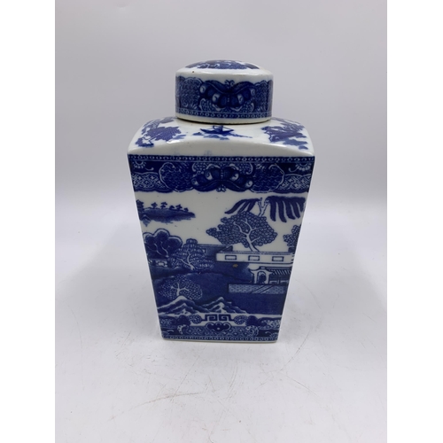 363 - A Ringtons tea caddy - approx. 20cm high