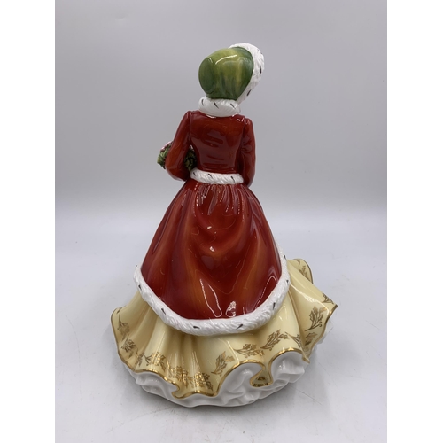 387 - A boxed Royal Doulton Pretty Ladies Christmas Day 2012 Winter's Dream figurine - HN5546