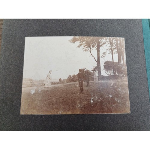 705 - A collection of photographs and slides to include late 19th/early 20th century photo album, stereo P... 