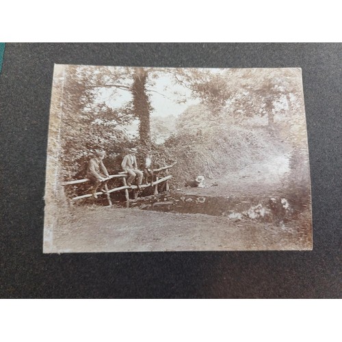 705 - A collection of photographs and slides to include late 19th/early 20th century photo album, stereo P... 