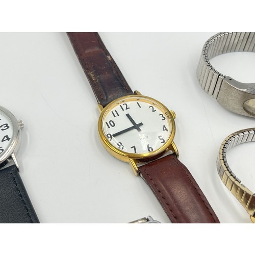 2301 - A collection of wristwatches to include mid 20th century Certina mechanical, Swatch etc.