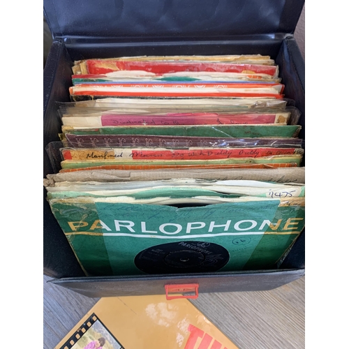 776 - A box containing The Beatles hardback book, 7