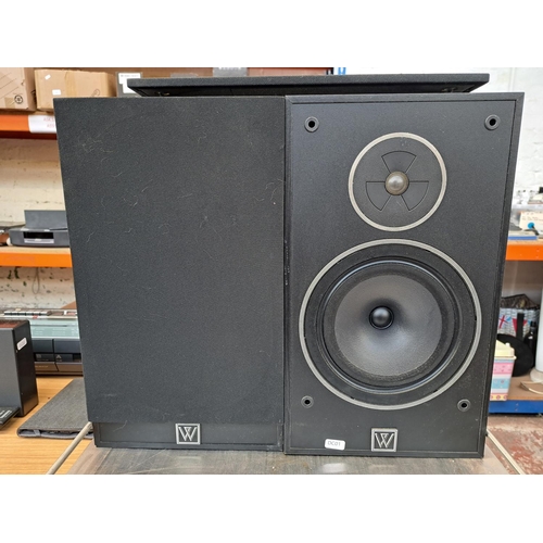 732 - A pair of Wharfedale Limited 505.2 8Ω two-way hi-fi speakers