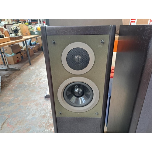 737 - A pair of Technics SB-M800 6Ω floor standing three-way hi-fi speakers