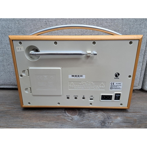 752 - A boxed Pure Evoke-2S DAB/FM radio with instruction manual