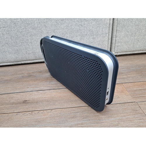 758 - A Bang & Olufsen A2 Bluetooth speaker with power adapter