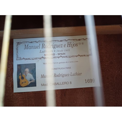 790 - Four nylon strung classical guitars to include Manuel Rodriguez Caballero full size, C. Giant three ... 