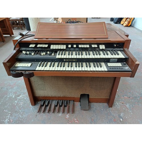 792 - A Hammond organ with Leslie speaker connecter