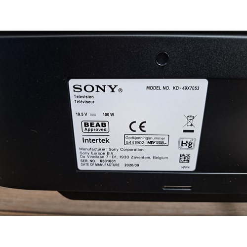 805 - A Sony KD-49X7053 49