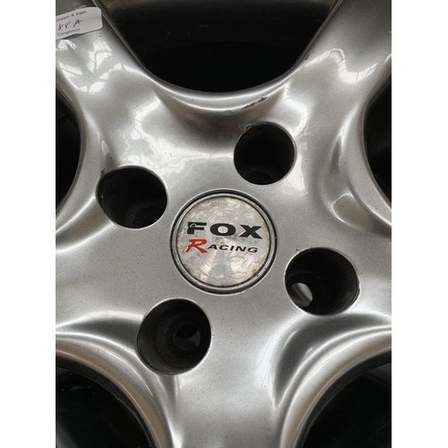 988A - Four Fox Racing alloy wheels with Hankook Ventus Prime 195/45r 16 84v tyres