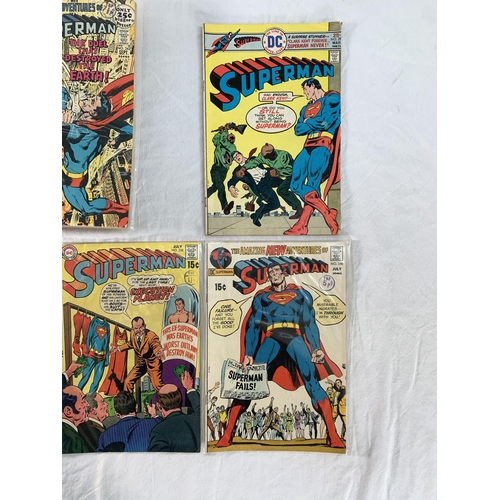 2192 - Twenty One DC Comics. Superman. Includes #201, #205, #225, #228, #232, #238, #240 Neal Adams cover a... 